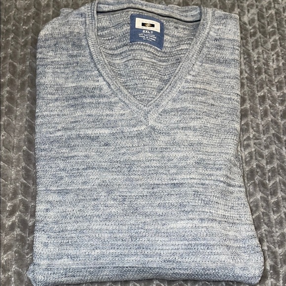 Joseph Abboud Long Sleeve V-Neck Knit Sweater.  Size 2XLT. Tall. - Picture 1 of 7